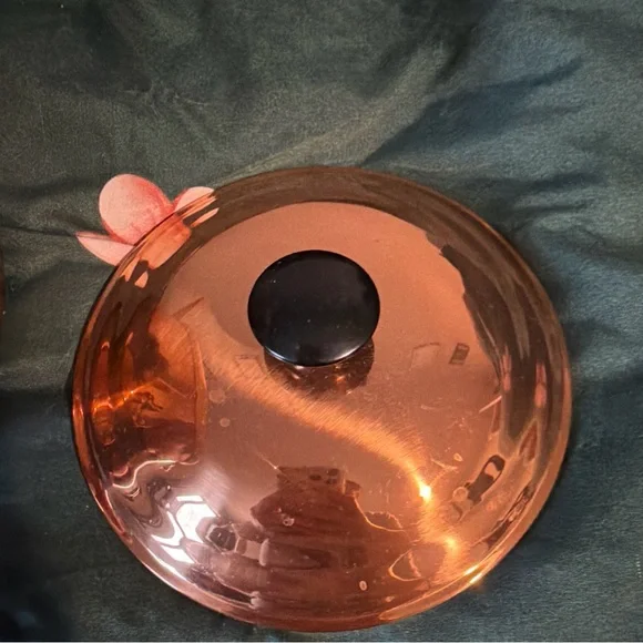 Coppercraft Guild Copper Ice Bucket Brass Lion Head Handles Insulated Vintage - Picture 4 of 5